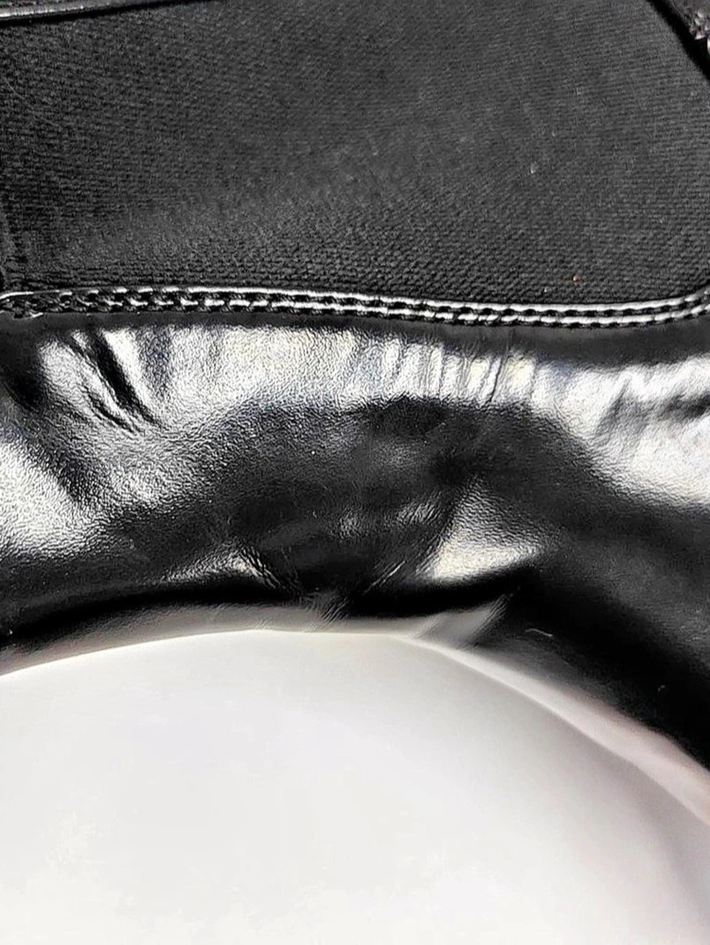 Prada Black Platform Chelsea Ankle Boots Like New - Picture 5 of 5